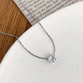 Dainty Gold CZ Necklace
