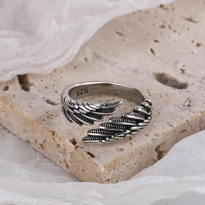 Guardian Wing Silver Ring