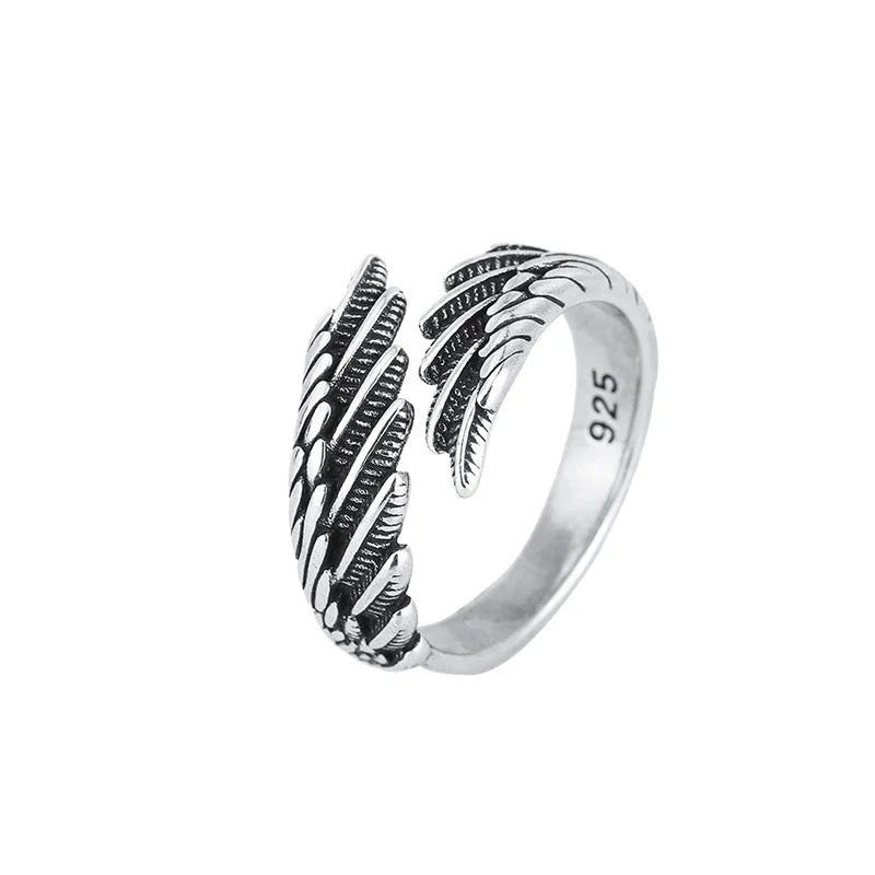 Guardian Wing Silver Ring