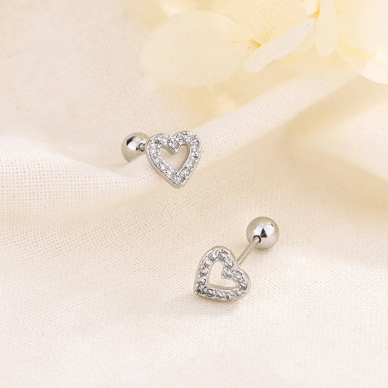 Sparkle Screw-Back Cartilage Studs