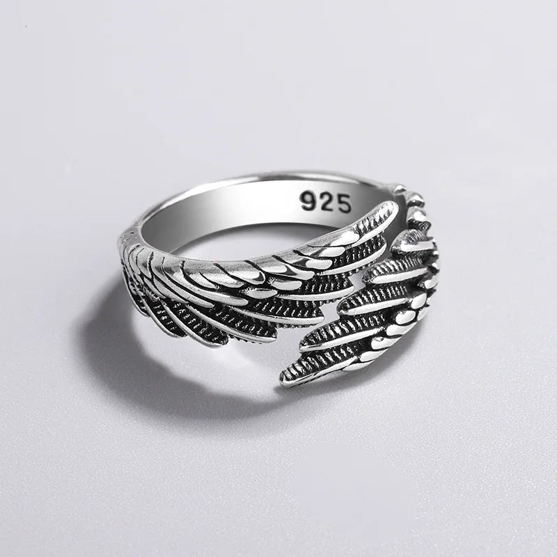 Guardian Wing Silver Ring