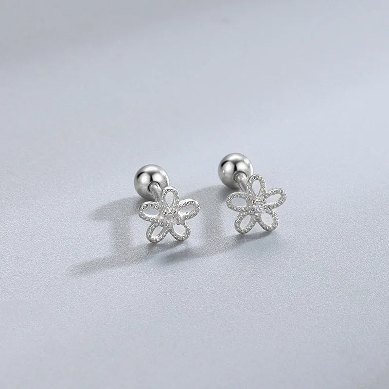 Sparkle Screw-Back Cartilage Studs