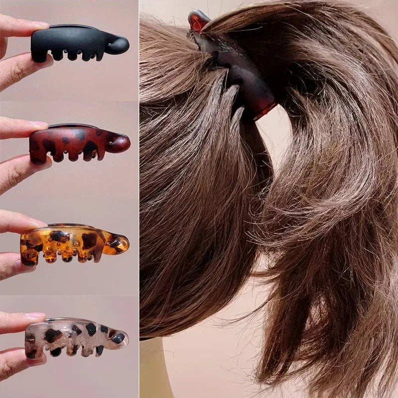 4-Piece Banana Clip Set in banana clip finish, front view - Varex HQ