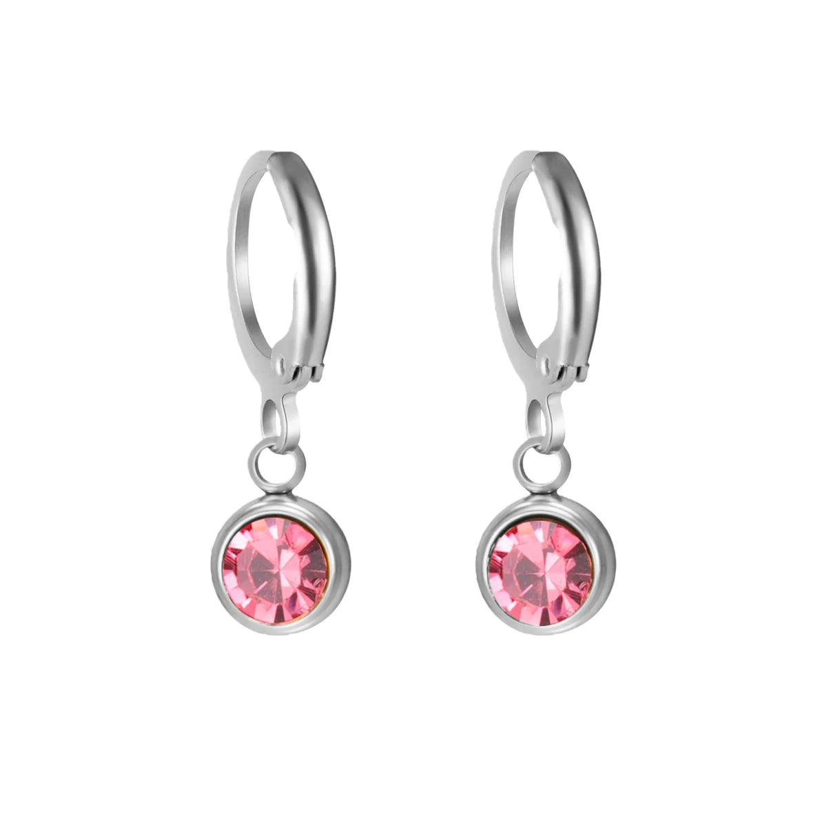 Birthstone Drop Earrings Gold or Silver-Tone – view 13 – Varex HQ