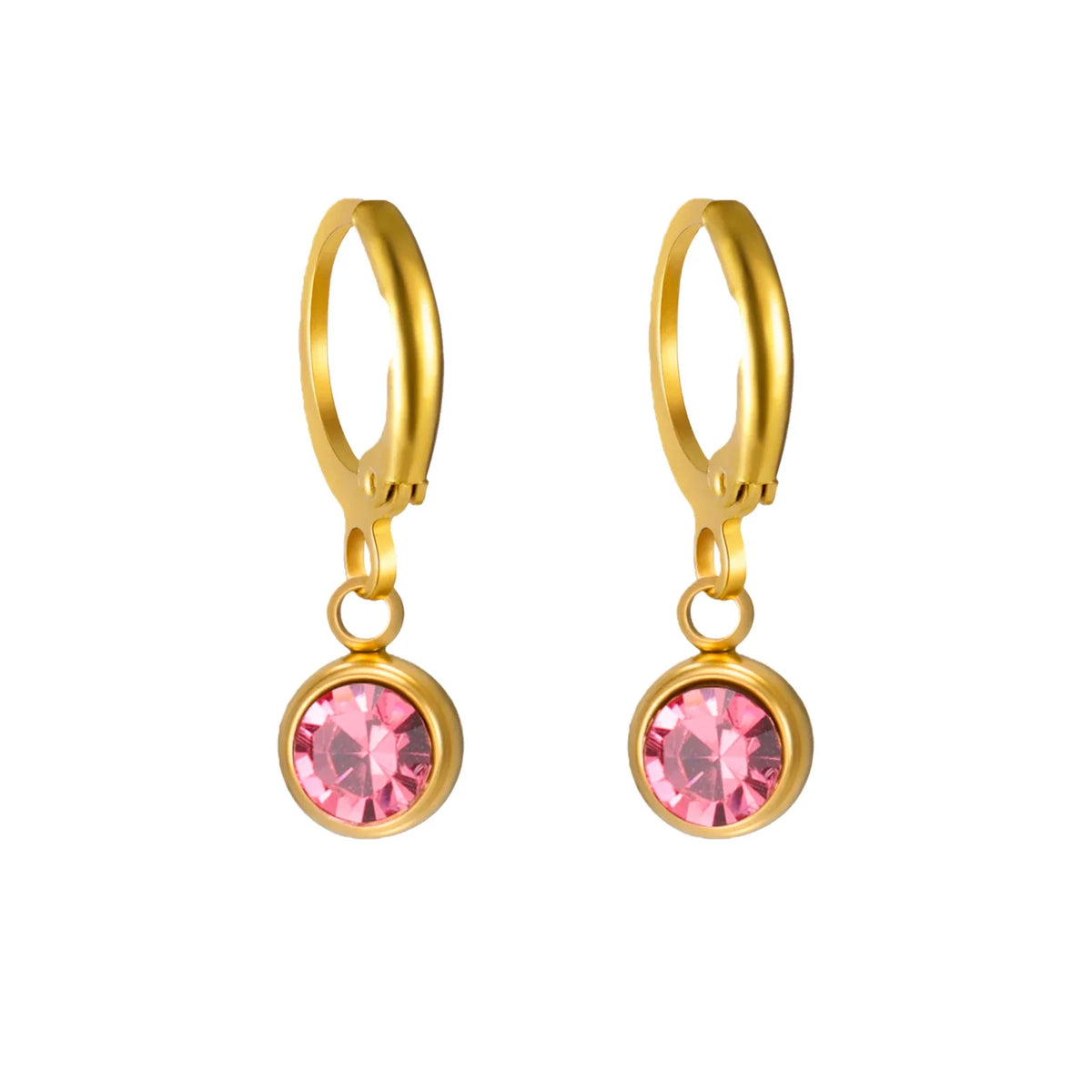 Birthstone Drop Earrings Gold or Silver-Tone – view 14 – Varex HQ