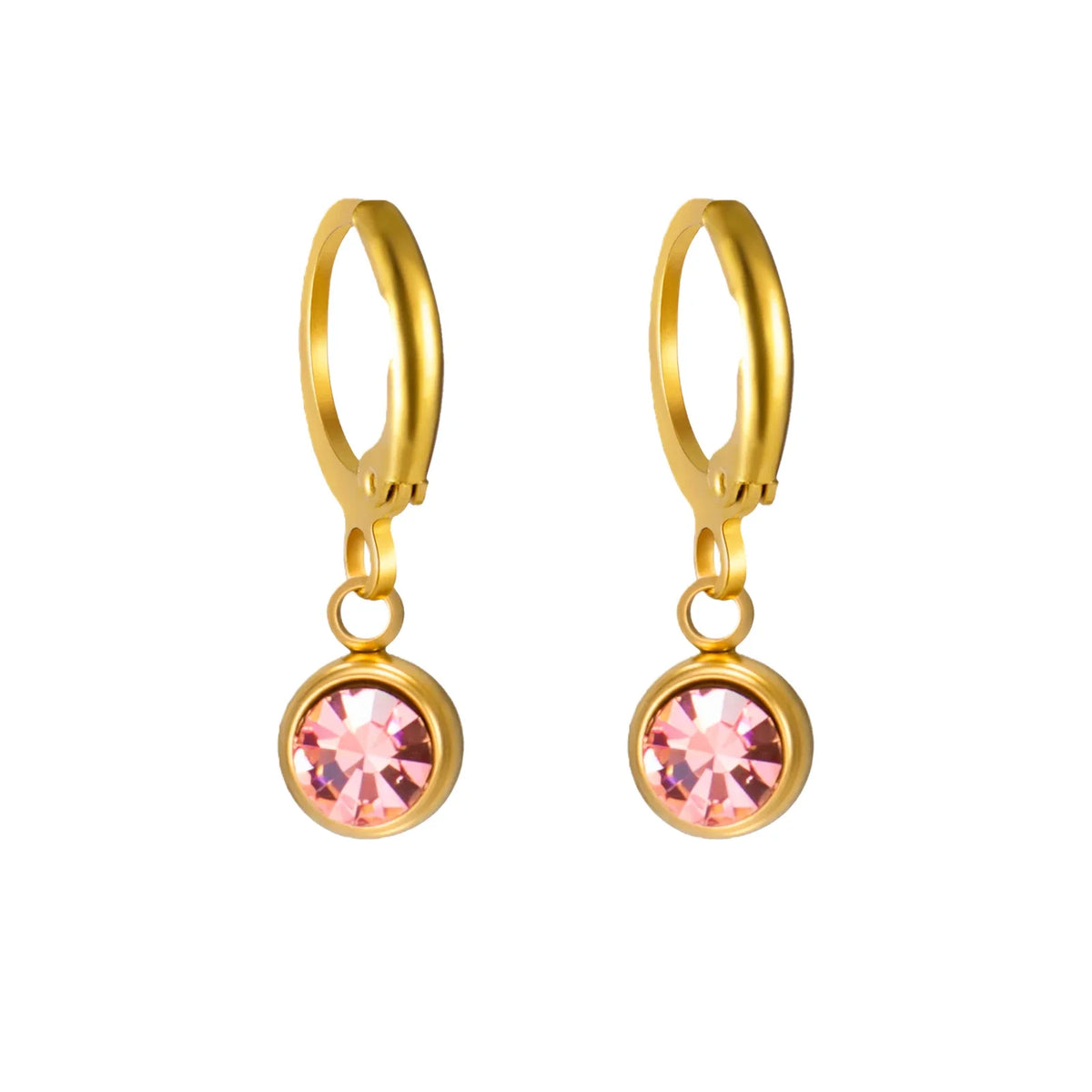 Birthstone Drop Earrings Gold or Silver-Tone – view 15 – Varex HQ