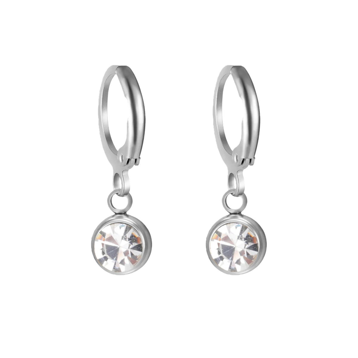 Birthstone Drop Earrings Gold or Silver-Tone – view 19 – Varex HQ