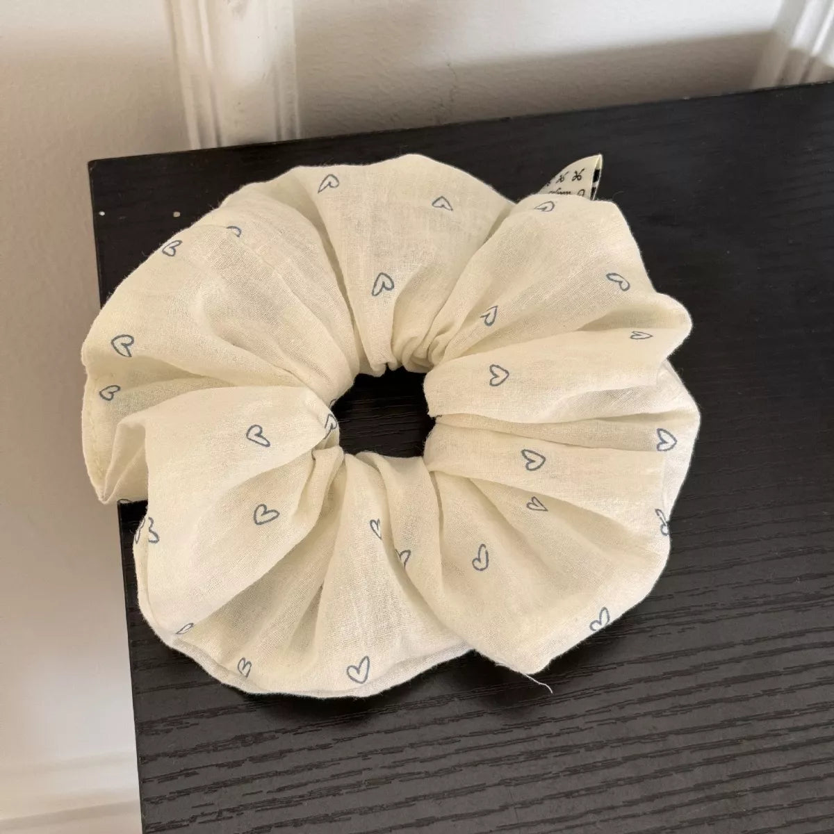 Floral Hair Scrunchie Set (6-Piece) – Polyester, additional product photo – Varex HQ