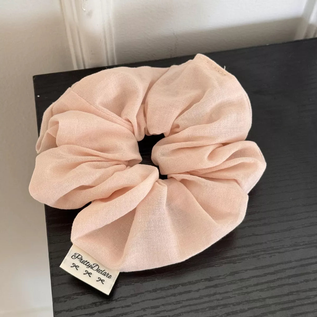 Floral Hair Scrunchie Set (6-Piece) – Polyester, additional product photo – Varex HQ