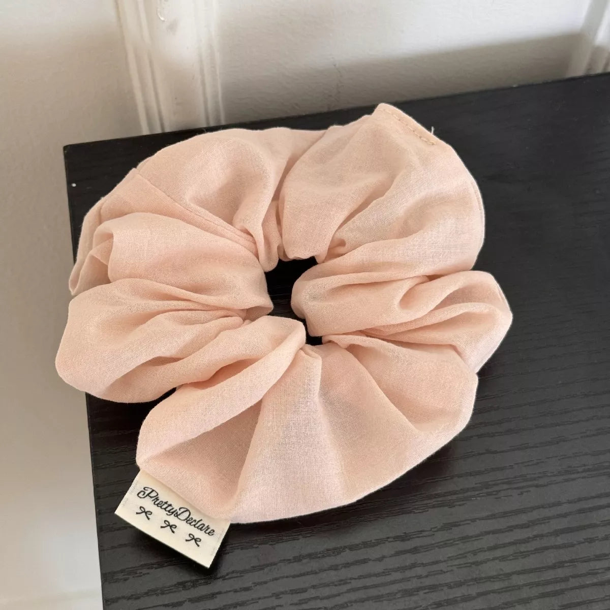 Floral Hair Scrunchie Set (6-Piece) – Polyester, additional product photo – Varex HQ
