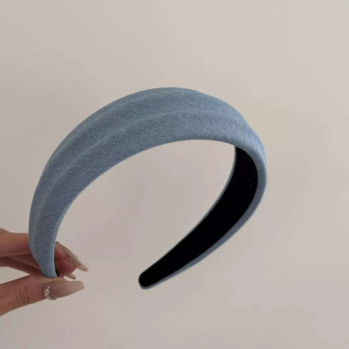 Padded Denim Headband – view 5 – Varex HQ