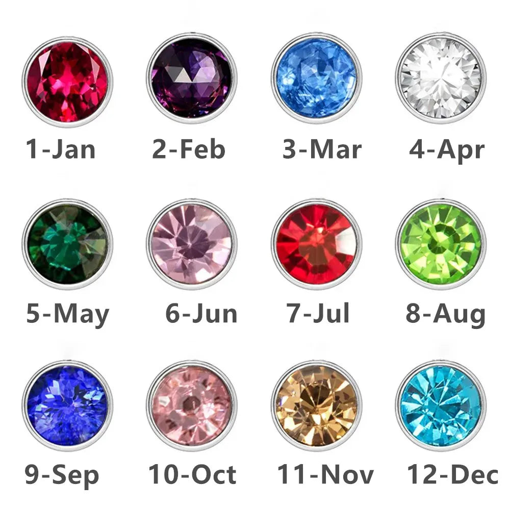 Personalised Birthstone Bar Bracelet – view 5 – Varex HQ
