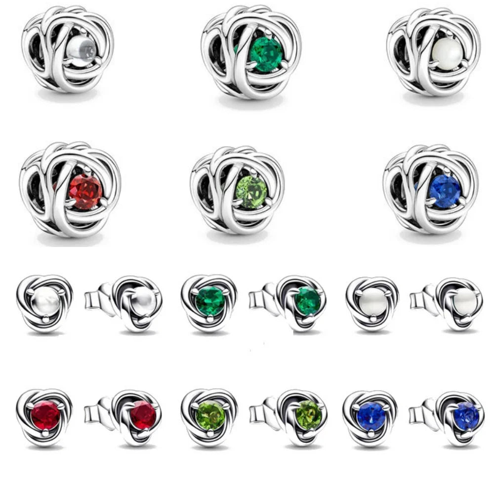 Silver-Tone Birthstone Charm for Charm Bracelets – Varex HQ