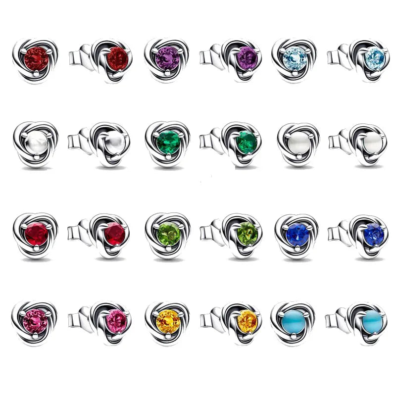 Silver-Tone Birthstone Charm for Charm Bracelets – view 3 – Varex HQ