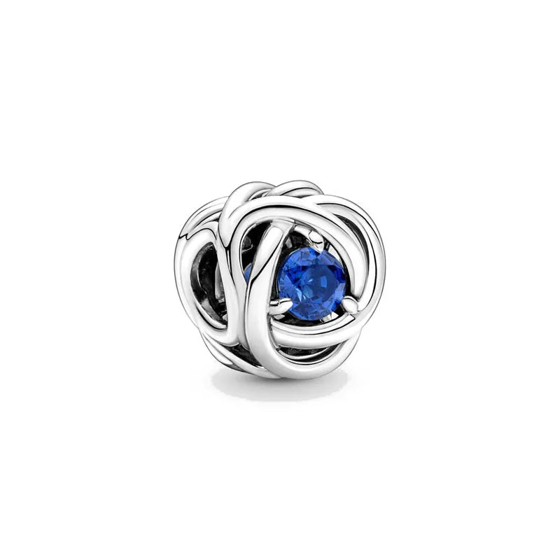Silver-Tone Birthstone Charm for Charm Bracelets – view 15 – Varex HQ