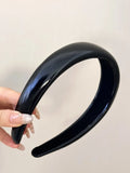 Wide Headband – Faux Leather – view 1 – Varex HQ
